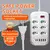 Brasil plug ac tomadas multitap tira de energia linha filtro tomada cabo extensão elétrica com usb tipo c carregador adaptador rede - comprar online