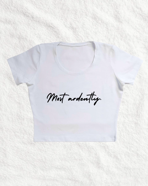 baby tee MOST ARDENTLY