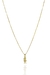 Colar Pingente Menino com Zircônia Colorida Banhado em Ouro 18k