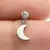 Piercing Olho / Lua Titânio - comprar online
