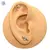 Labret Flor Titânio - comprar online