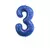VELA SUPER N AZUL 3 - comprar online