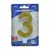 VELA SUPER N DOURADA 3 - comprar online