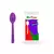 COLHER EXTRA LONGA AÇAI C/25 - comprar online