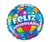 BALÃO FELIZANIVERSARIO COLORIDO 45CM - comprar online