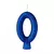 VELA BALÃO AZUL 0 - comprar online