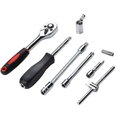 Juego de Copas 46 Piezas Caja de Herramientas para Hogar, Moto y Auto - comprar online
