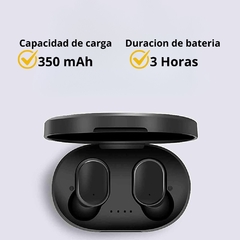 Auriculares Bluethooth A6S - tienda online