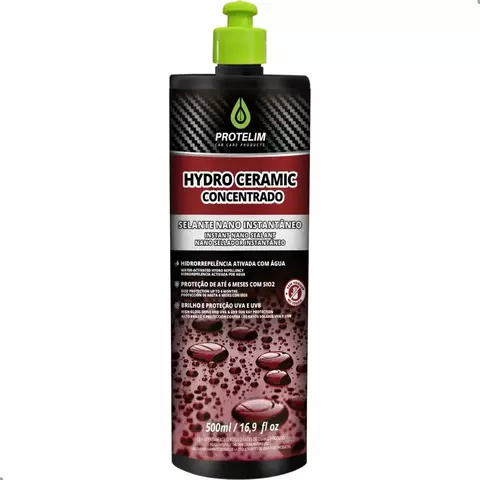 Hydro Ceramic Selante Nano Instantâneo Concentrado 500 ml Protelim