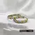 Brincos de Zircônia Dourado e Prateado – Design Elegante em Metal Moderno na internet