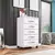 Cômoda para Quarto 5 Gavetas Branco - Cannes Incorplac