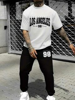 Conjunto camiseta oversize sudadera