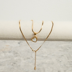 Cadena Corazón - Oro laminado 18k - comprar en línea