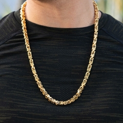 Cadena Rústica - Oro laminado 18k