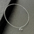 Bracelete Fio Rígido com Esferas – Prata 925