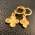 Argola Flor – Banho de Ouro 18k - Lewal