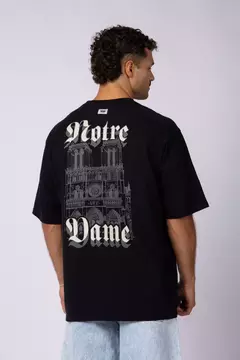 VCP Remera Over Rhy Paris Negra - comprar online