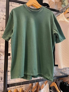 ND REMERA OVER BASIC Verde Militar - comprar online