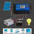 Regulador De Carga Panel Solar 60a 12v 24v Pwm Display Usb