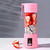 Mini Liquidificador Copo Mixer Elêtrico Batedor Shake Frutas Cor Rosa na internet