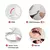 Imagem do Espelho de maquiagem compacto de bolso touch, LED, 2 lados do rosto com luz, 1X