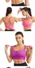 Imagem do Mulheres sutiãs esportivos collants colheita superior yoga colete zíper fronta