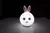 Led night light ovelha bonito panda coelho silicone lâmpada recarregável forma - comprar online