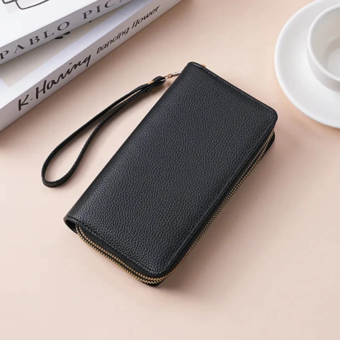 Daily wallet · Cuero Sintético