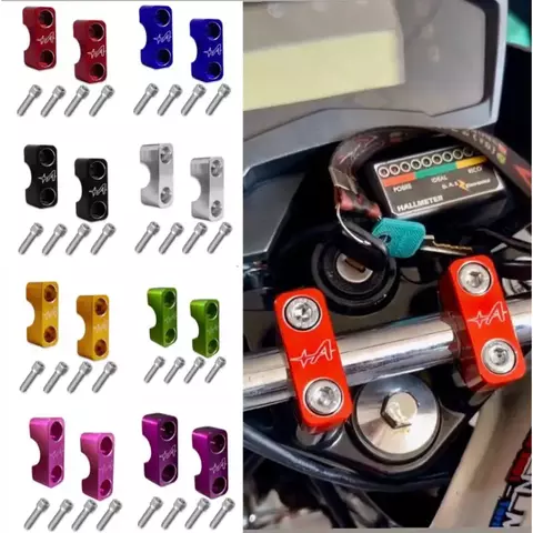 Mesinha para guidão motos anodizado alumínio- várias cores 125cc - comprar online