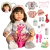Boneca Bebe Reborn Roberta Girafinha Enxoval Completo