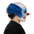 Máscara De Prankster Clown Blue