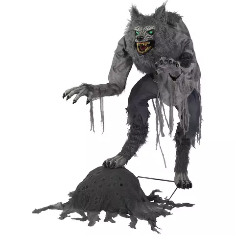 Hombrelobo Animatronix Decorativo con Movimiento - comprar en línea