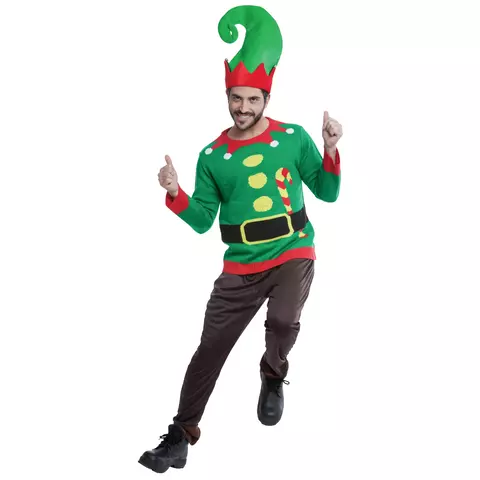 Ugly Sweater Diseño Traje De Duende - comprar en línea
