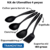 Imagem do Jogo com 4 Utensílios de Cozinha em Nylon Tramontina – Espátula, Concha, Colher e Espumadeira