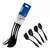 Jogo com 4 Utensílios de Cozinha em Nylon Tramontina – Espátula, Concha, Colher e Espumadeira - loja online