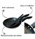 Kit com 2 Frigideiras Antiaderentes 18cm e 22cm + 1 Espátula – Jogo 3 Peças - loja online