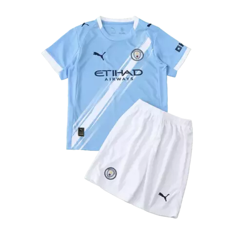 Manchester City Home Shirt 25/26 - Kids Fan Shirt Blue - buy online