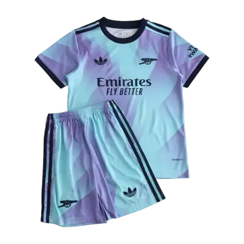 Arsenal Third Away Shirt 24/25 - Purple Kids Fan Shirt - buy online