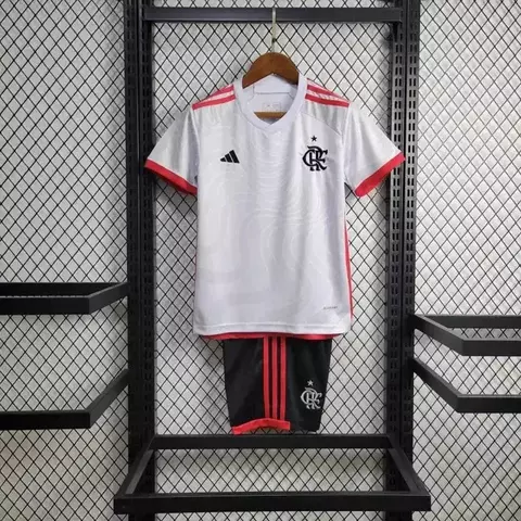 Flamengo Away Shirt 24/25 - Kids Fan White - buy online
