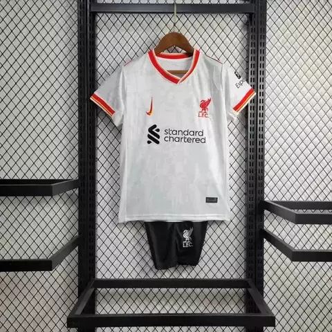Liverpool Away 2 Shirt 24/25 - Kids Fan Shirt White - buy online