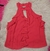 Blusa Babado Elegância Coral M