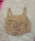 Cropped Nude Flor 3D P/M