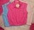 Camisas Sem Manga Estilo Vintage Com Detalhes Em Strass - Rosa Choque G - Rosa Claro M - Azul M