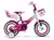 Bicicleta Aurora Infantil Rodado 12 Flower