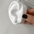Brinco flor com cravejado 7mm - comprar online