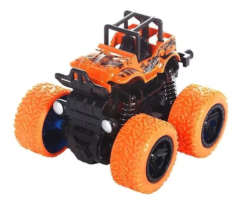Carrinho Fricção Mini Trucks 360° Truck Laranja Manobras
