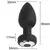 Plug anal con vibrador y control remoto - tienda online
