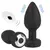 Plug anal con vibrador y control remoto - comprar online