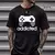 camiseta casual manga curta gamer life - loja online