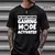camiseta casual manga curta gamer life